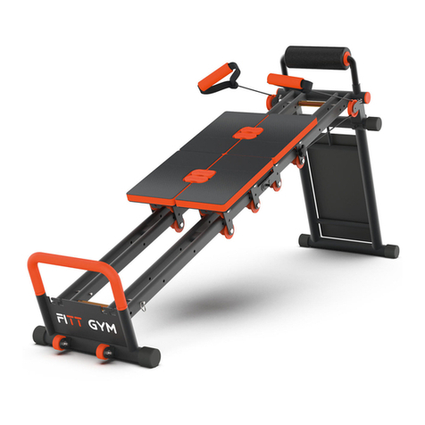 New Image FITT GYM Assembly and user's guide