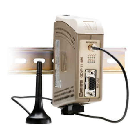 Westermo GDW-11 Installation and operating instructions