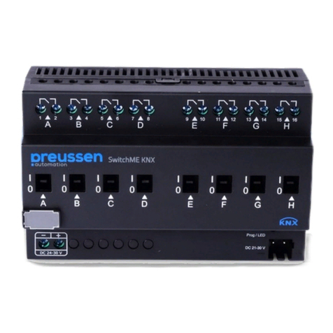 preussen SwitchME KNX Series User handbook