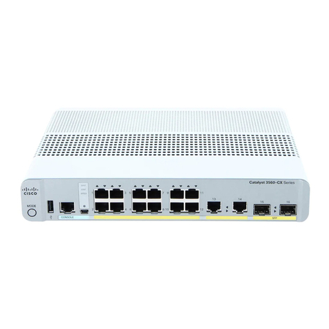Cisco Catalyst 3560-CX User manual