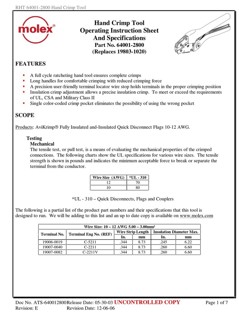 molex 207129 Series User manual