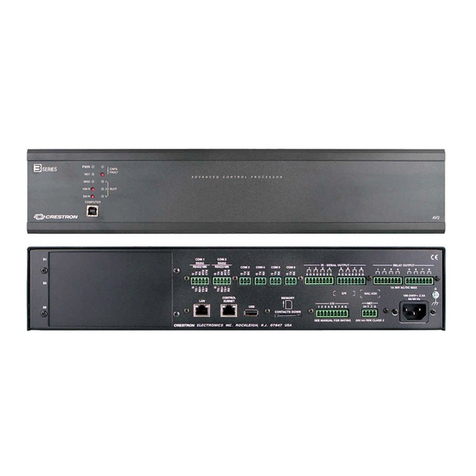 Crestron 4K DigitalMedia 3-Series User manual