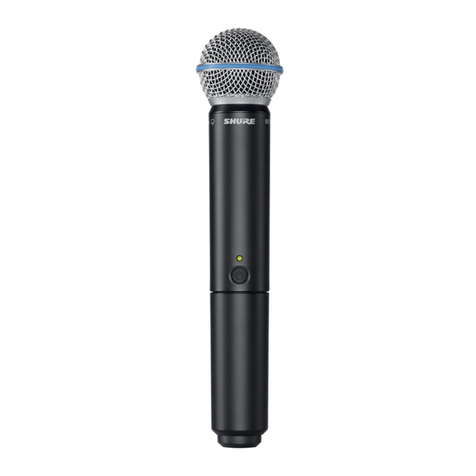 Shure BLX Series User manual