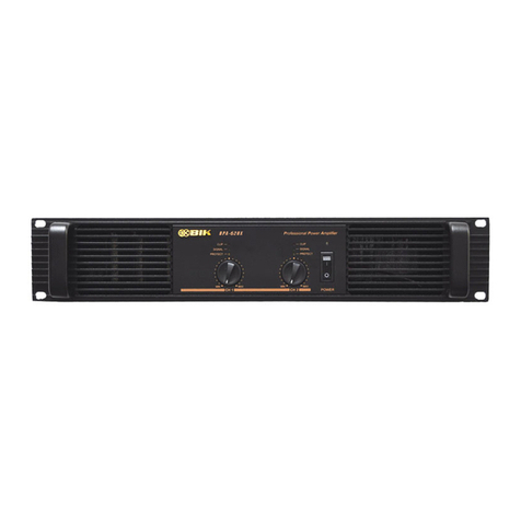 BIK BPA-620X owner's manual