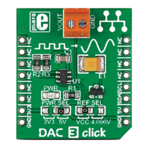 Mikroe DAC 3 click User manual