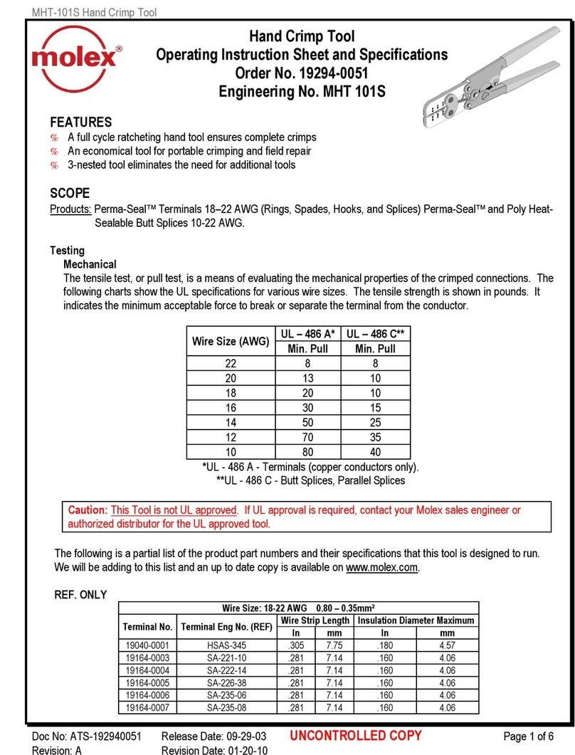 molex 207129 Series User manual