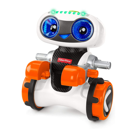 Fisher-Price Code 'n Learn KinderBot FXG15 quick start guide