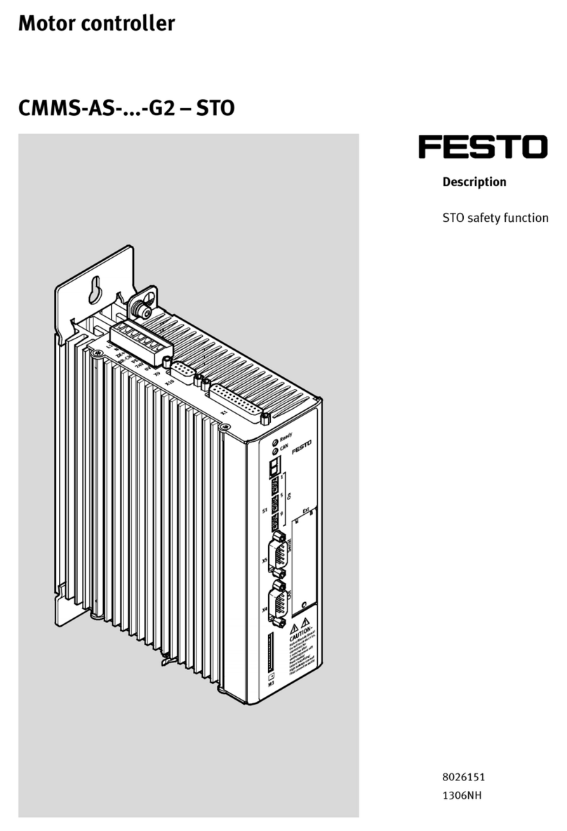 Festo CMMS-AS G2-STO Series User manual Festo CMMS-AS G2-STO Series User manual