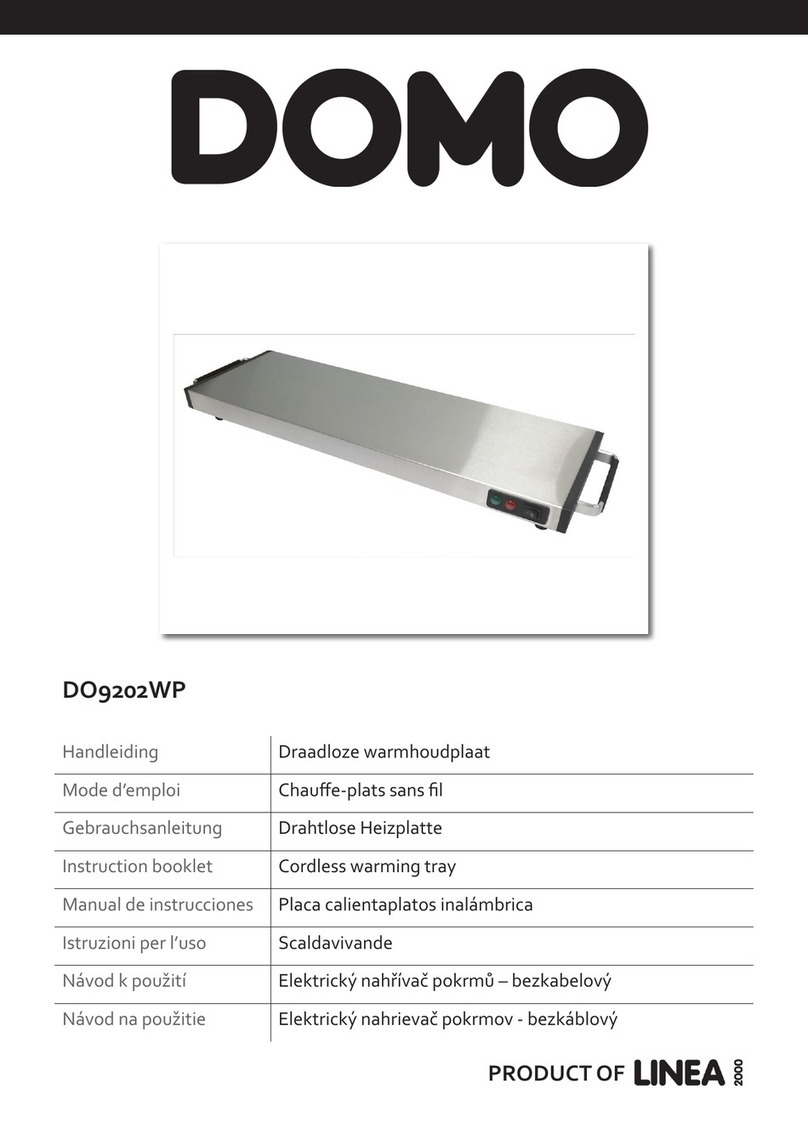Linea 2000 DOMO DO9202WP Instruction booklet Linea 2000 DOMO DO9202WP Instruction booklet