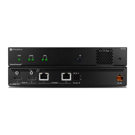 Panduit Atlona OmniStream AT-OMNI-512 manual