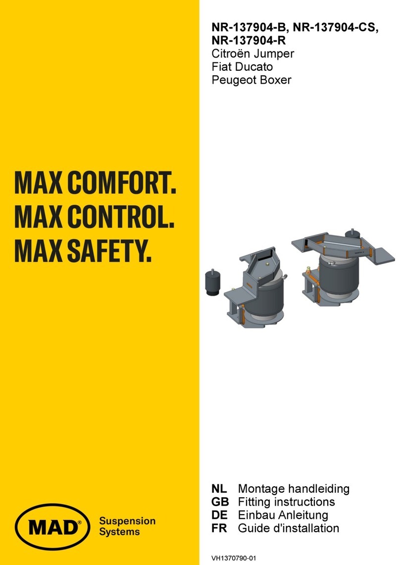 MAD NR-137904-B Fitting instructions