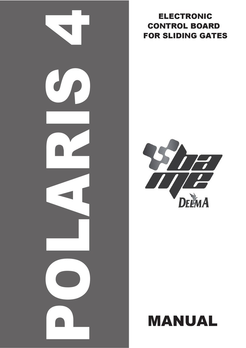 Bame Delma POLARIS 4 manual Bame Delma POLARIS 4 manual