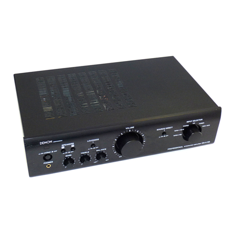 Denon DN-A100 operating instructions