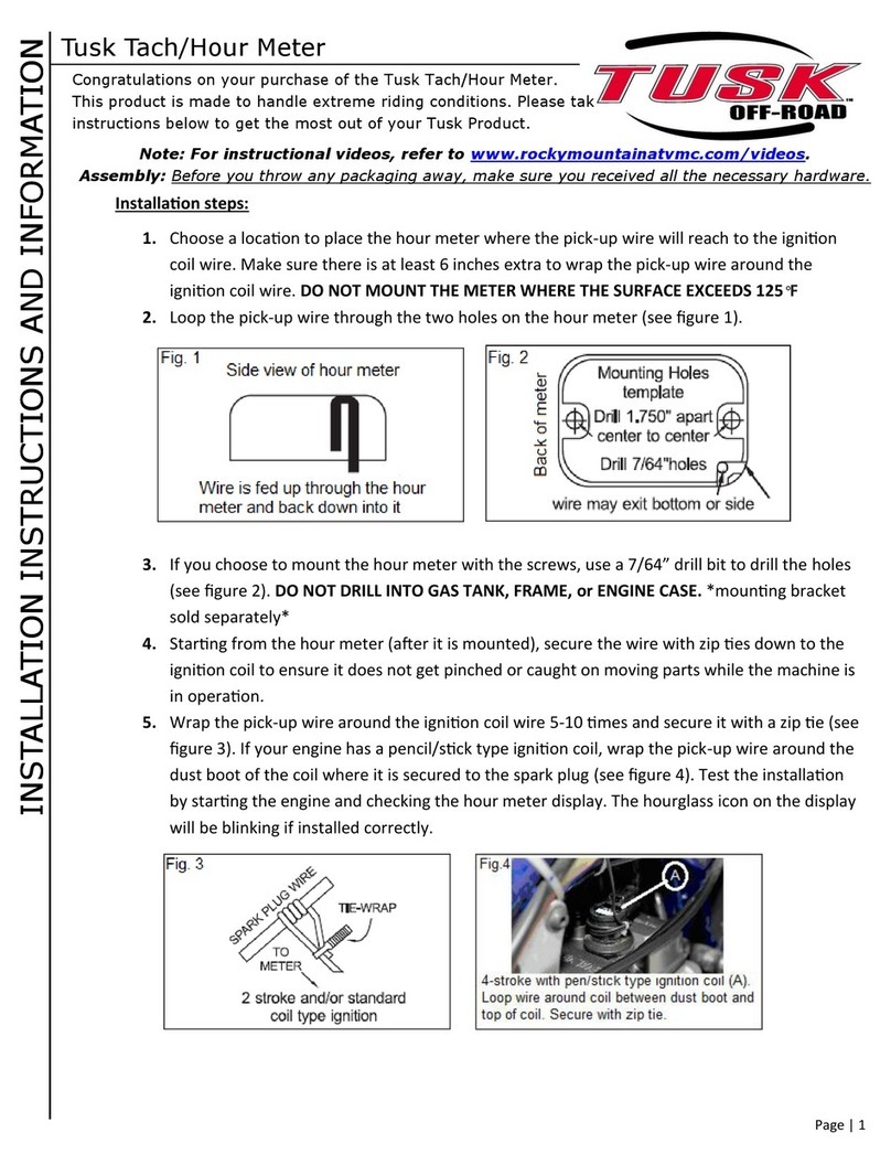 Tusk RL-HM018R Quick setup guide