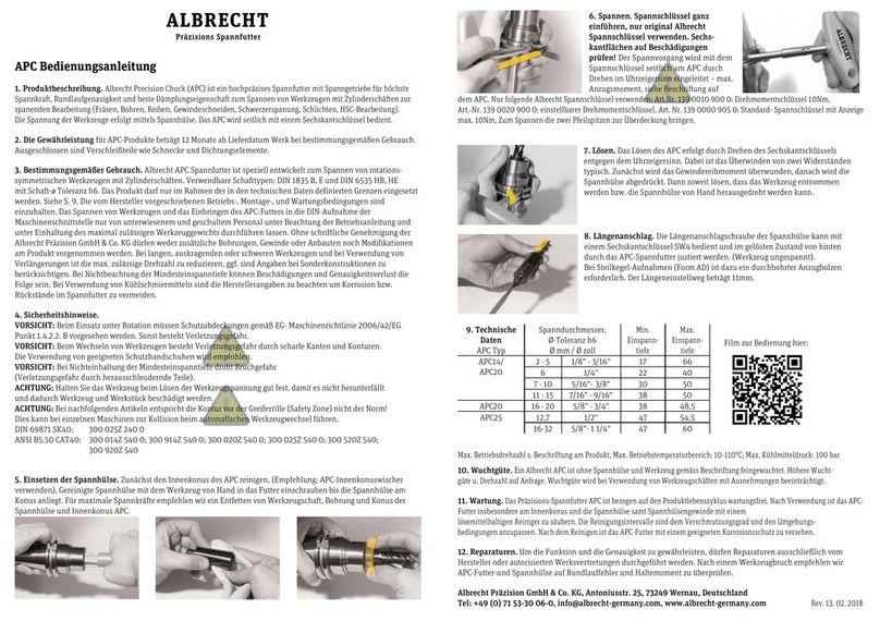 Albrecht APC14 manual