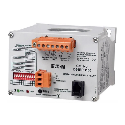 Eaton Cutler-Hammer D64RPB100 Series instruction manual