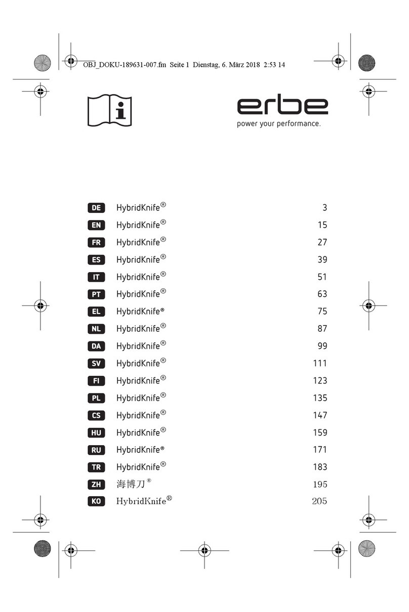 Erbe HybridKnife user manual