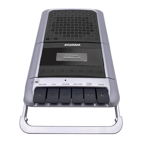 Sylvania SRC124 User manual