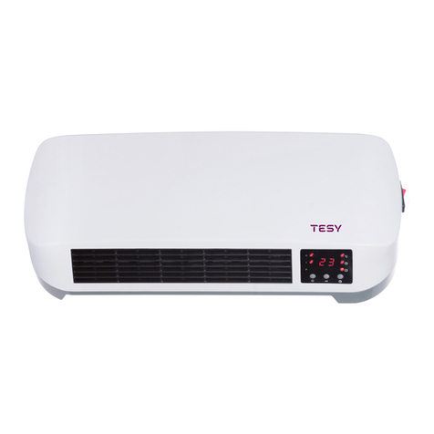 TESY HL-274W PTC Parts list manual