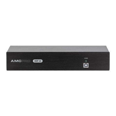 AMC DSP 24 user manual