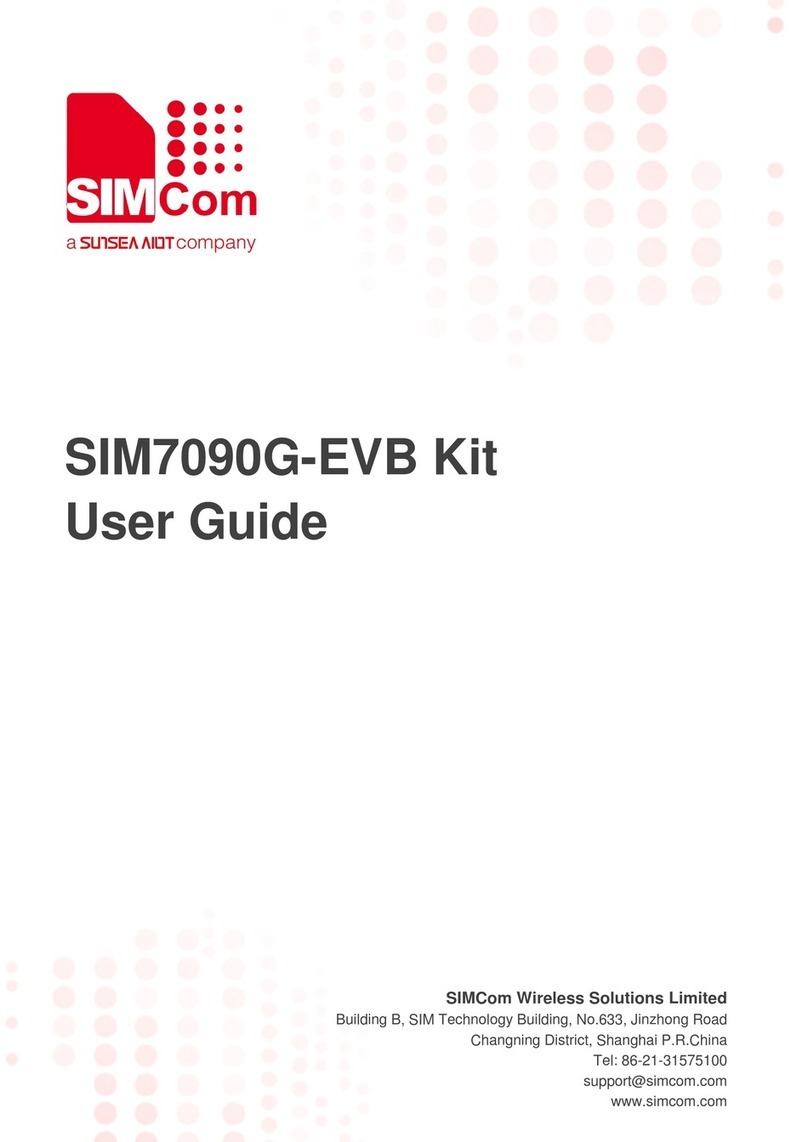 Sunsea AIoT SimCom SIM7090G-EVB Kit user guide