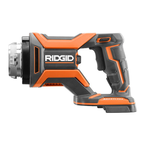 RIDGID MEGAMax R86400 Series Operator's manual