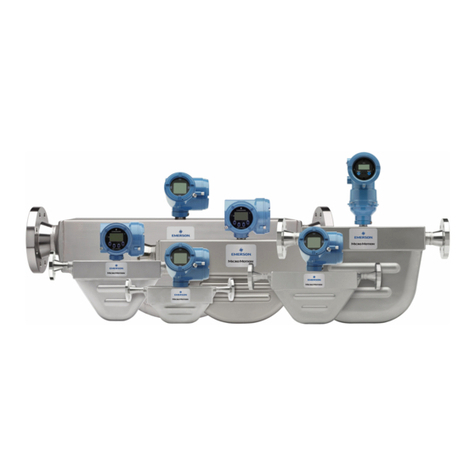 Emerson Micro Motion F Series User manual