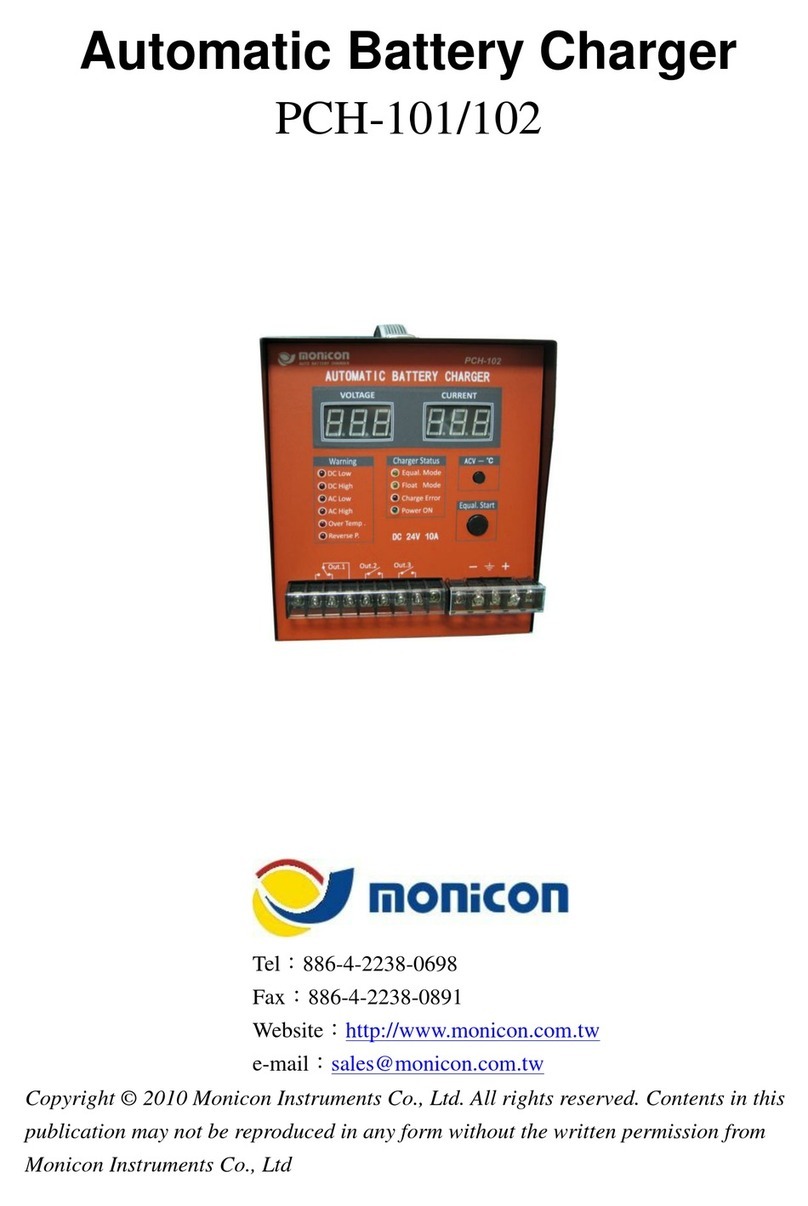 Monicon PCH-101 manual