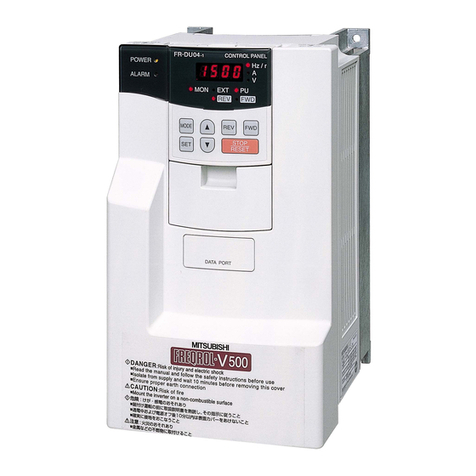 Mitsubishi V500 Series User manual
