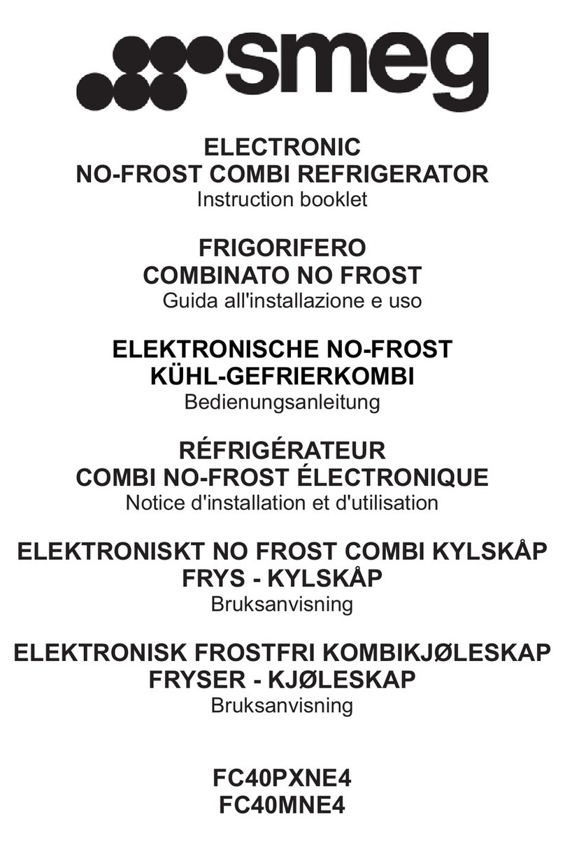 Smeg FC40PXNE4 Instruction booklet
