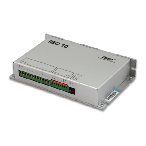 Isel IBC 10 user manual