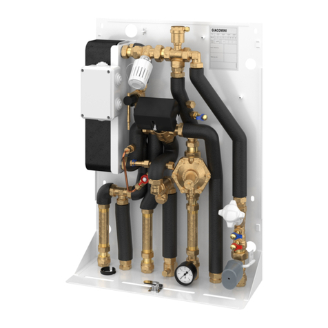 Giacomini GE556-4 Series User and maintenance manual