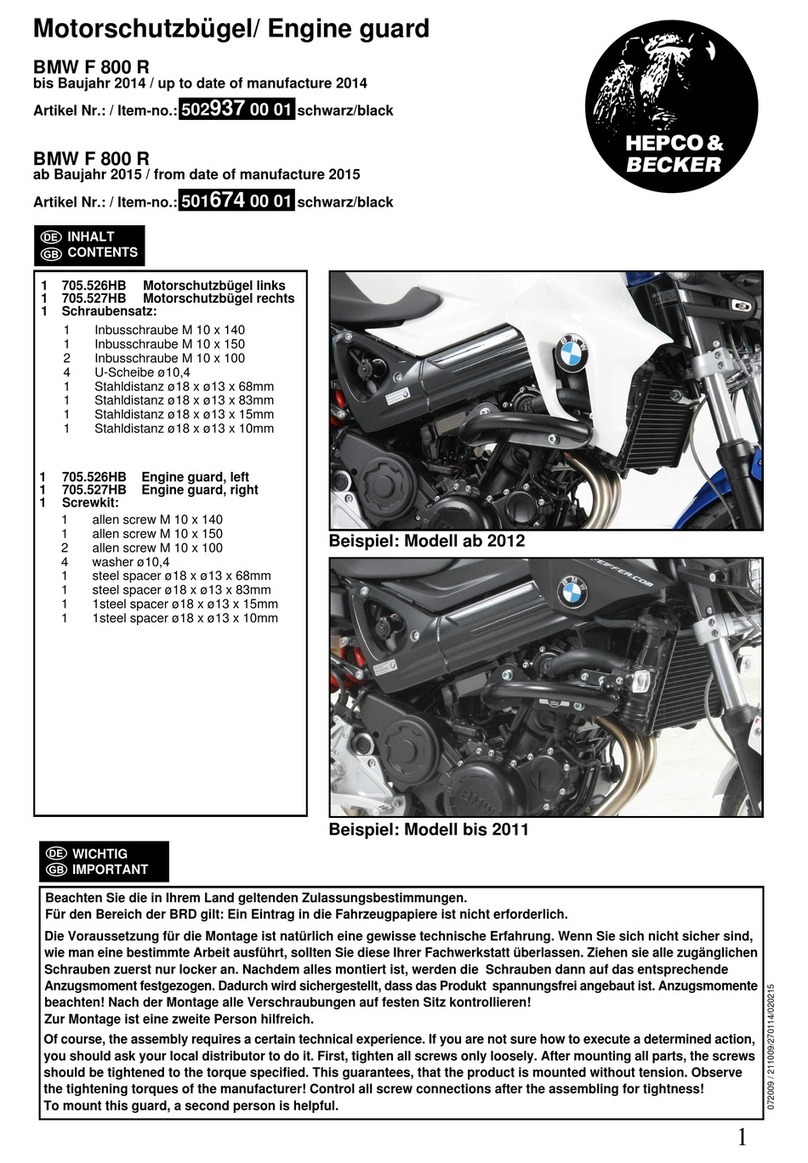 hepco & becker 502937 00 01 User manual