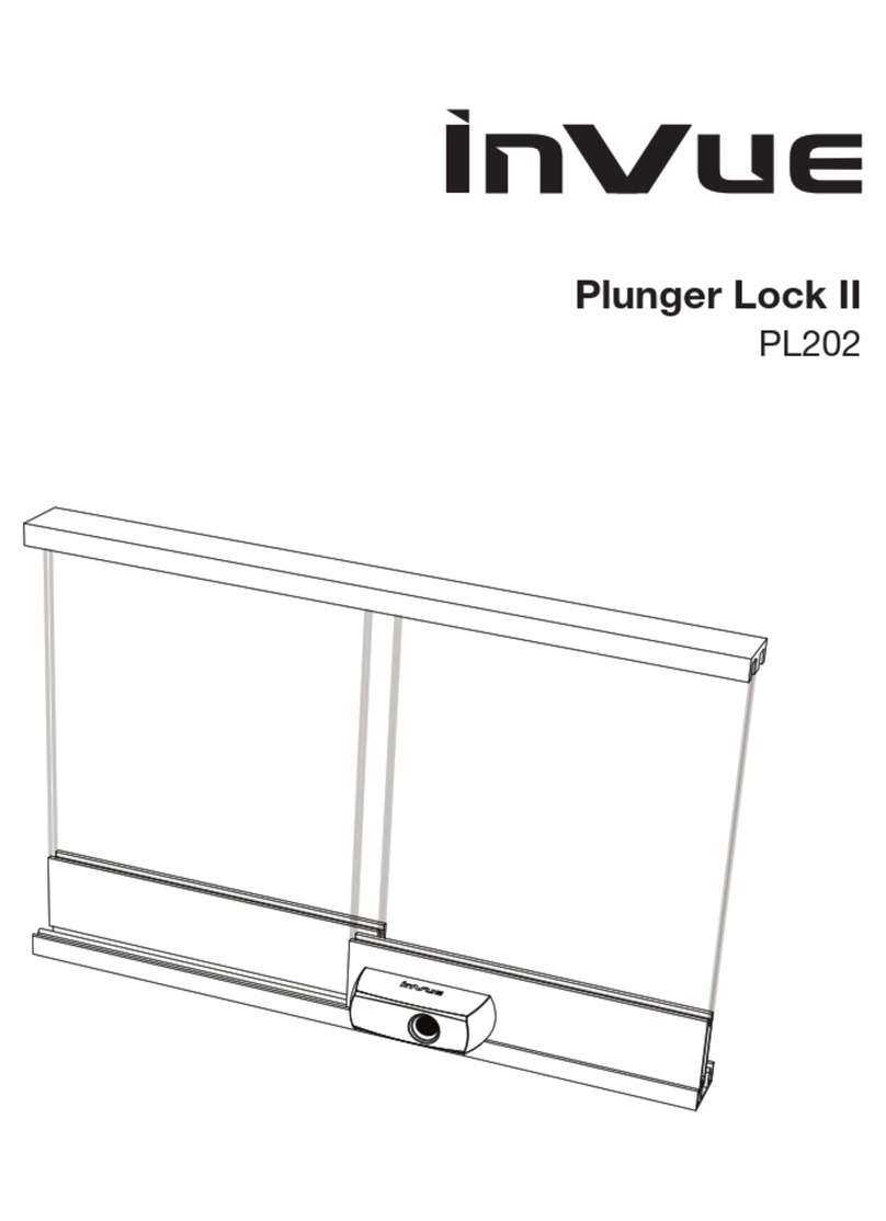 inVue Plunger Lock II Instruction guide