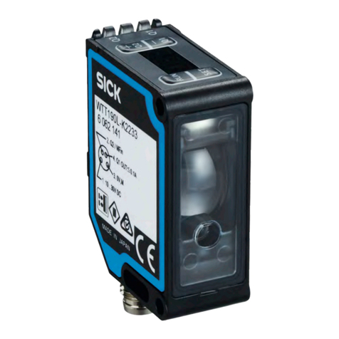 SICK PowerProx WTT190L-K Series operating instructions