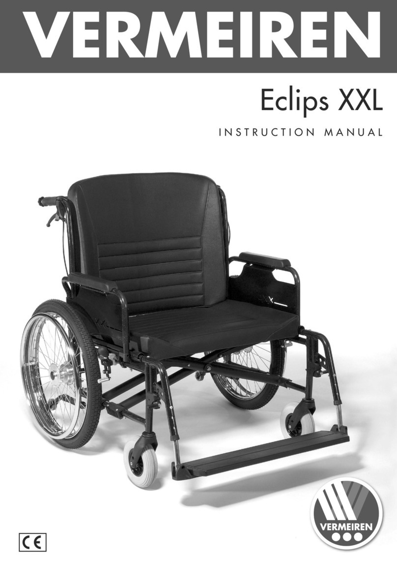 Vermeiren Eclips XXL User manual Vermeiren Eclips XXL User manual