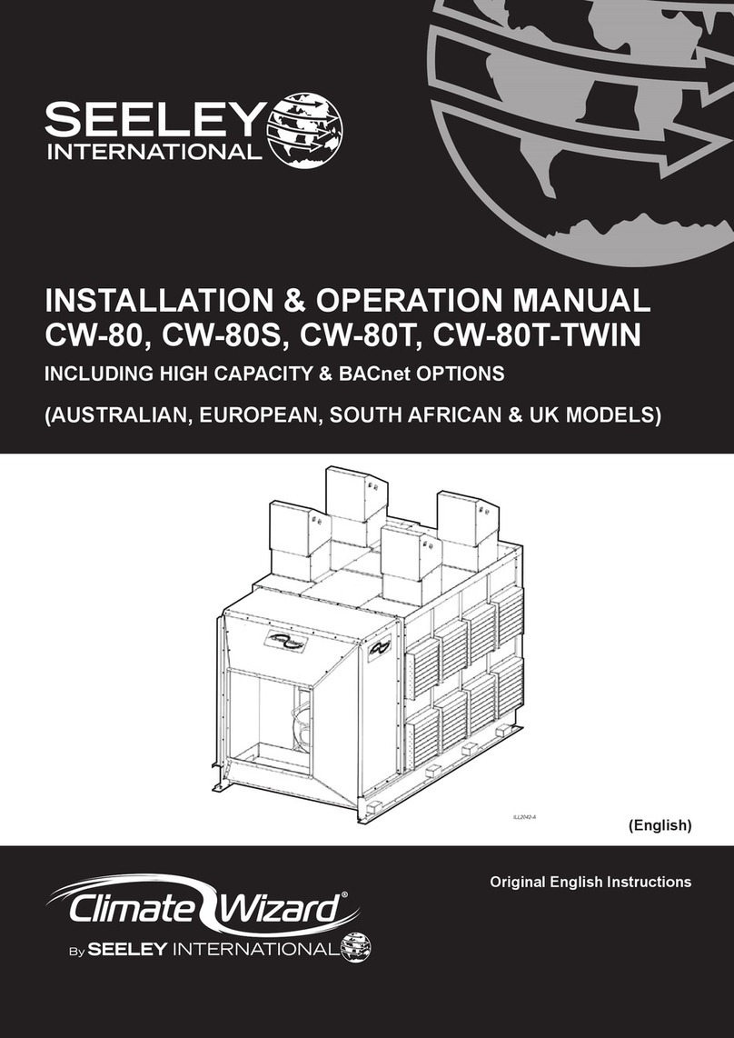 Seeley Climate Wizard CW-80 Installation & operation manual