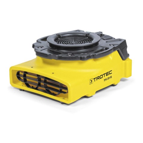 Trotec TFV 29 FS User manual