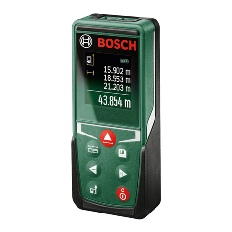 Bosch UniversalDistance 50 User manual