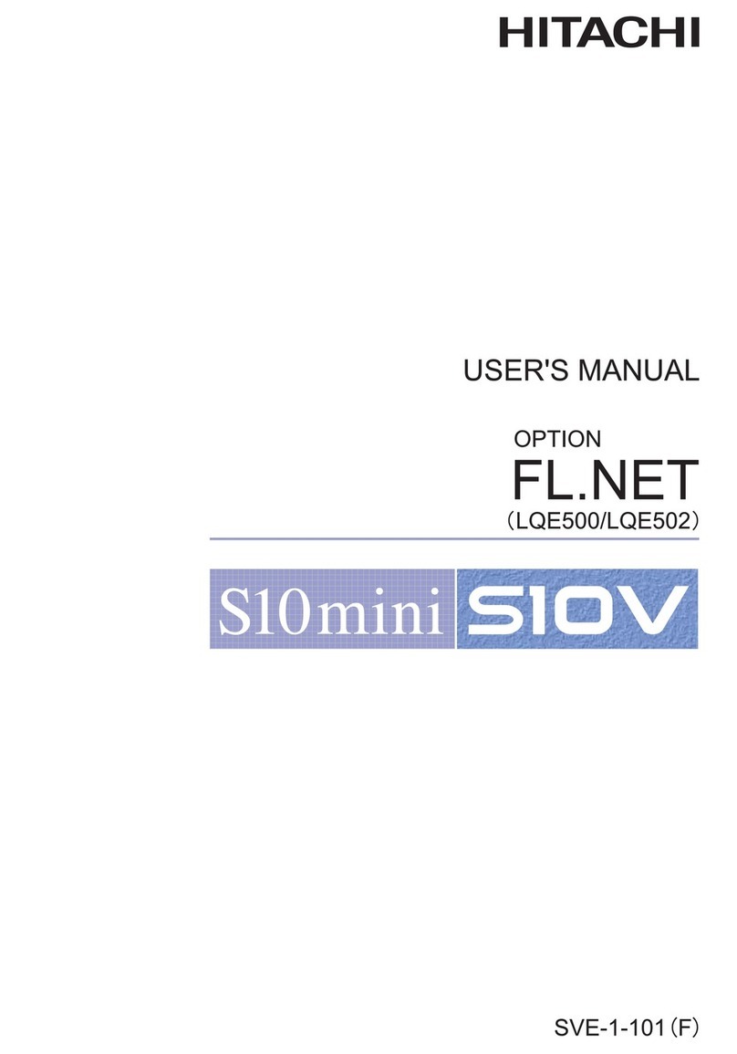 Hitachi S10mini LQS070 user manual