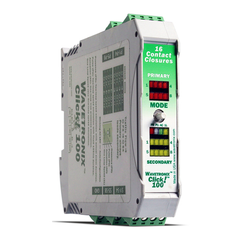 Wavetronix Click 100 User manual