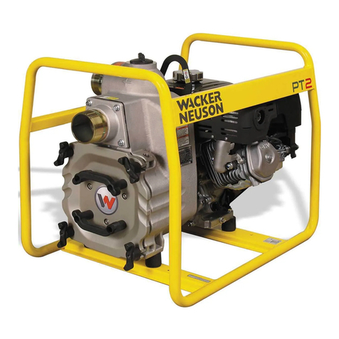 Wacker Neuson PT 2 Operator's manual