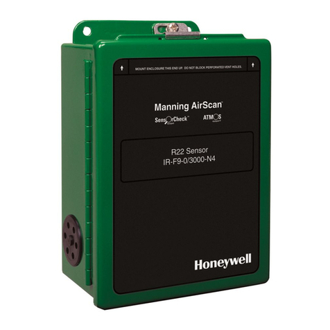 Honeywell Manning AirScan iR Instruction and installation manual Honeywell Manning AirScan iR Instruction and installation manual