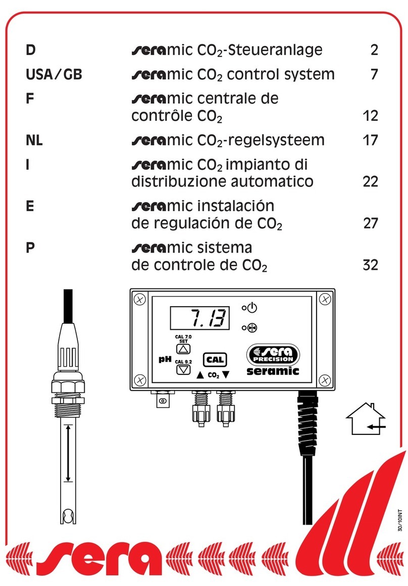 Sera Seramic CO2 control system INFORMATION FOR USE