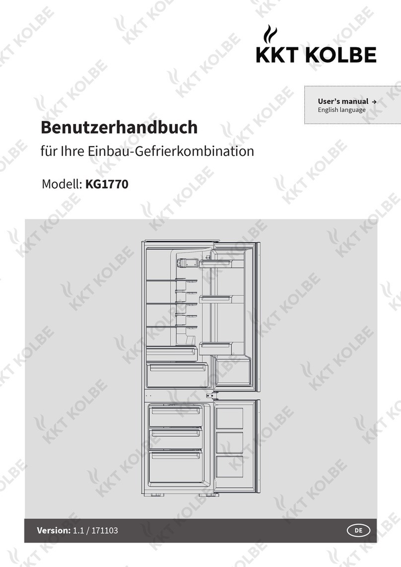 KKT KOLBE KG1770 user manual