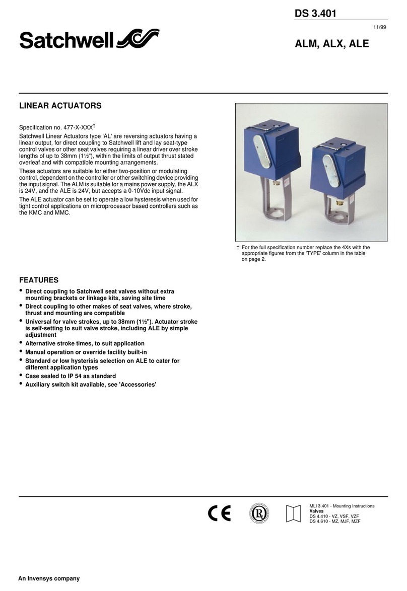 Satchwell ALM Series manual