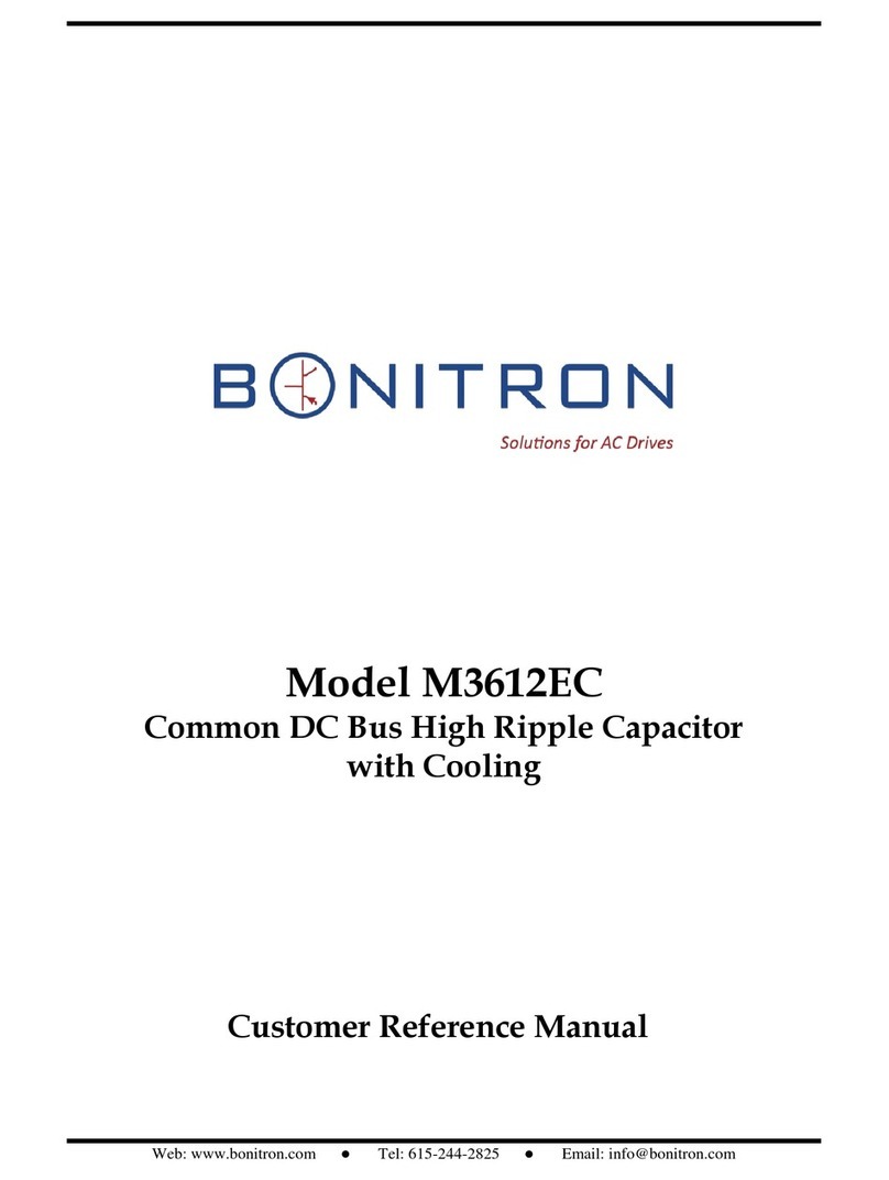 bonitron M3612EC Customer Reference Manual
