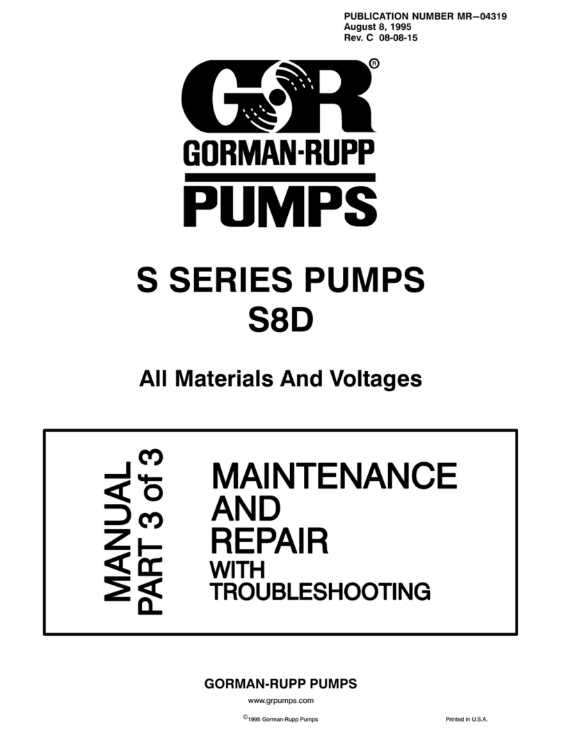 GORMAN-RUPP S Series User manual