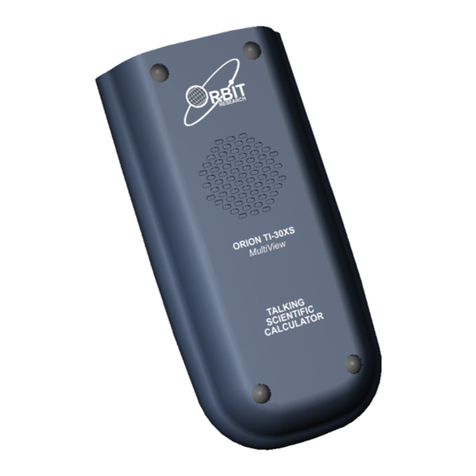 Orbit Orion TI-30XS MultiView quick start guide