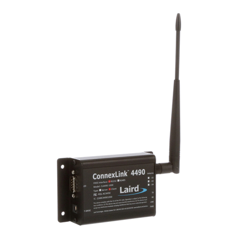 Laird CL4490 User manual Laird CL4490 User manual